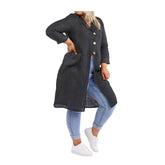 Dee Oversized Lagenlook Linen Jacket